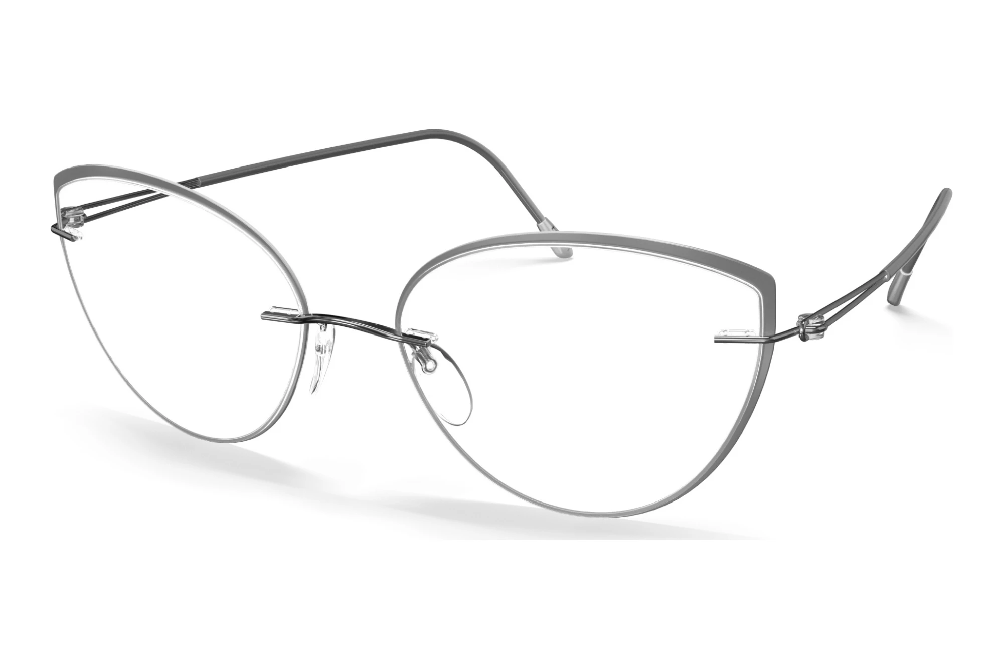 Silhouette   5566-LR 6540 Ruthenium