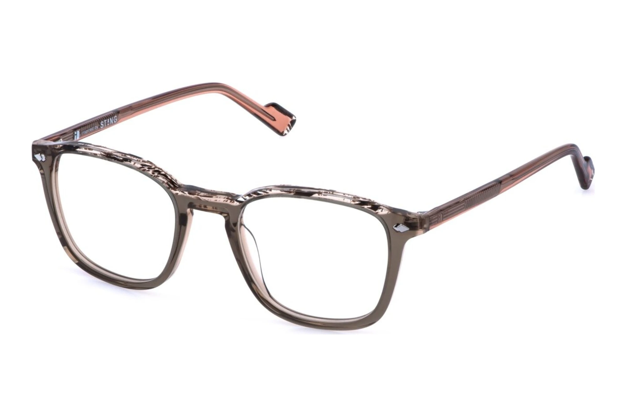 Sting   VST593V 06U2 SHINY BROWN TOP+ORANGE