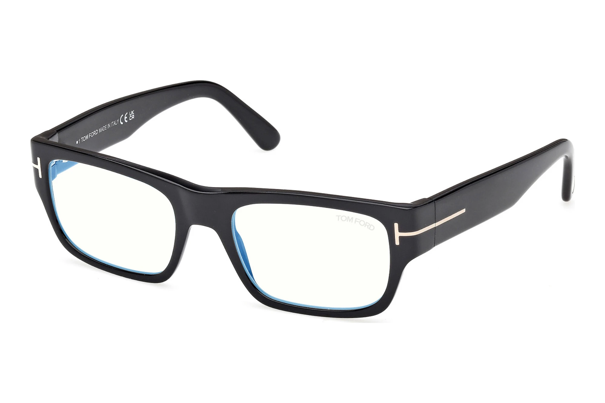 Tom Ford   FT6034-B 001 Glänzend Schwarz