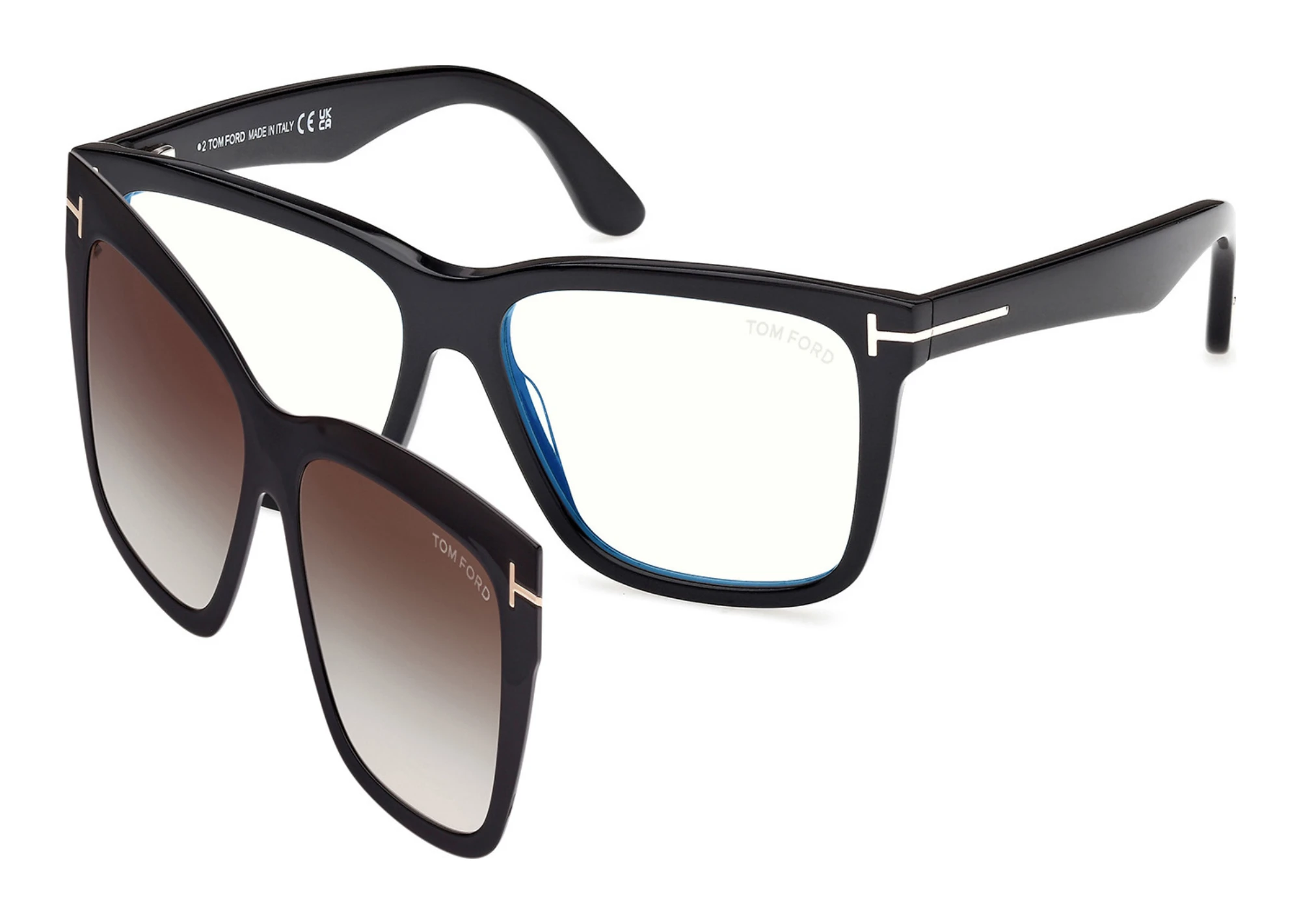 Tom Ford   FT6069-B 001 Glänzend Schwarz