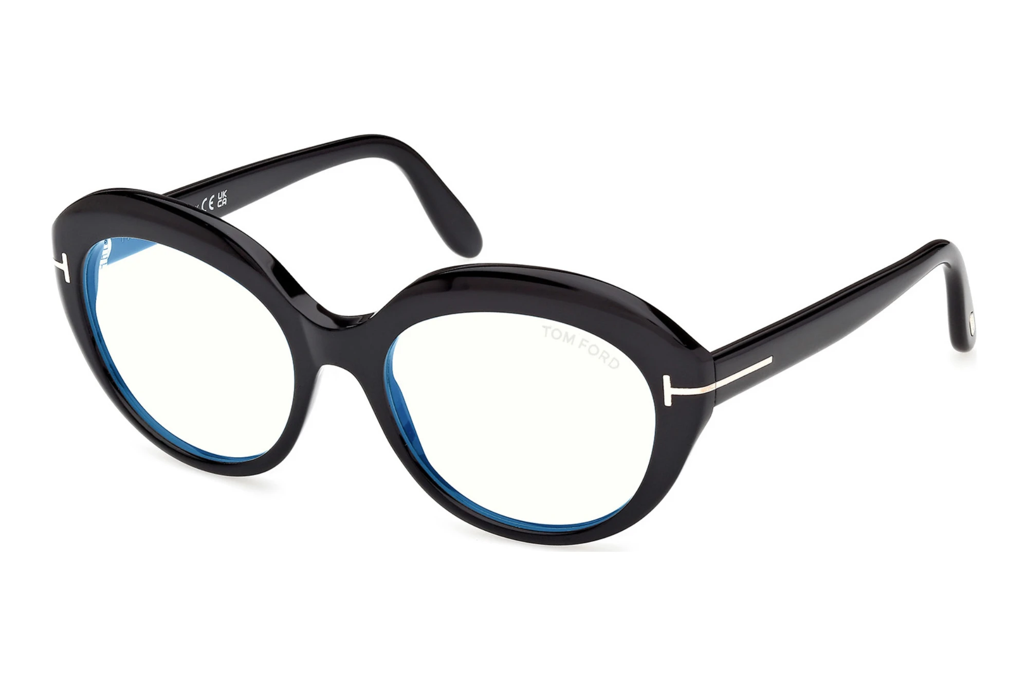 Tom Ford   FT6095-B 001 Glänzend Schwarz