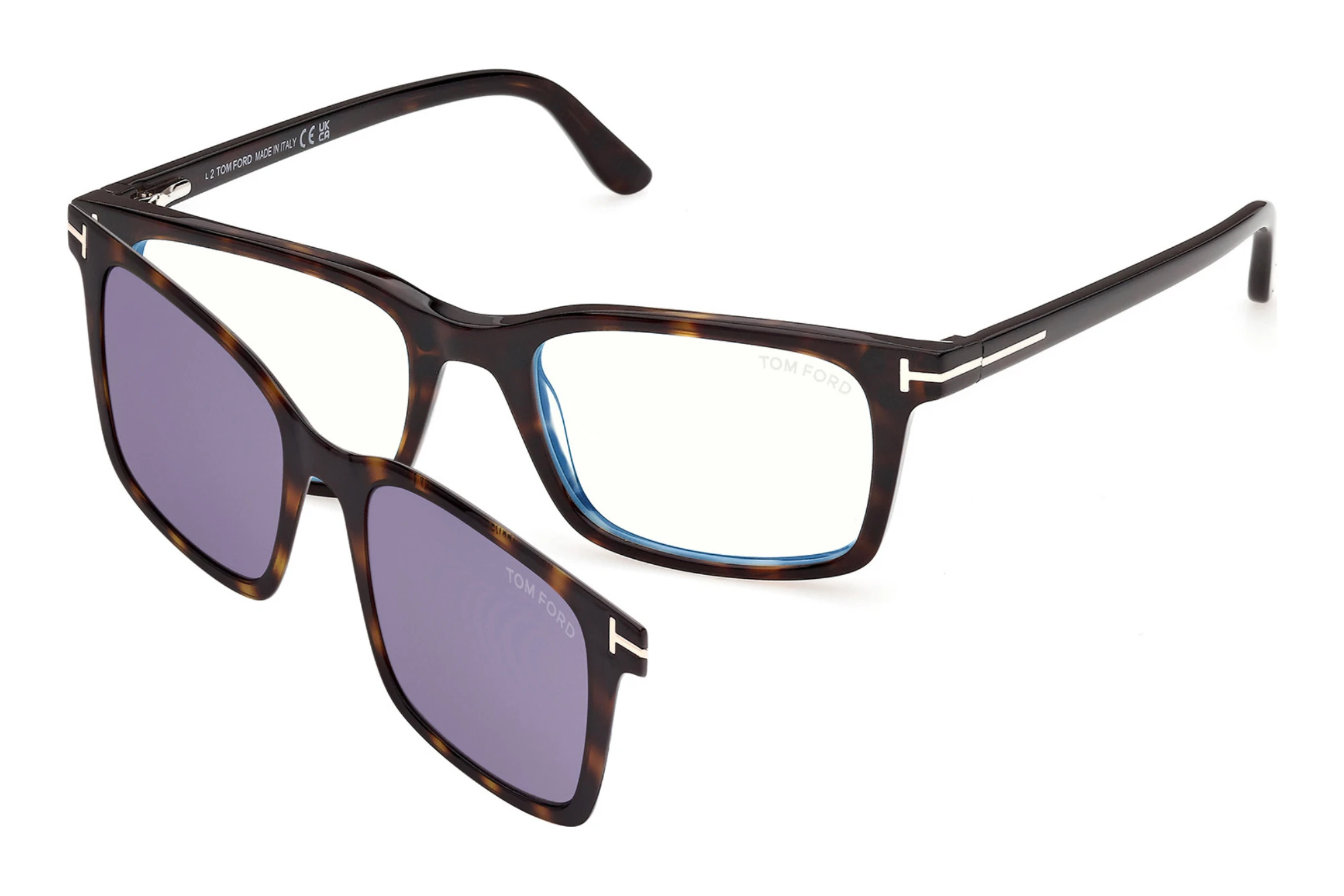 Tom Ford   FT6175-B 052 Dunkel Havanna