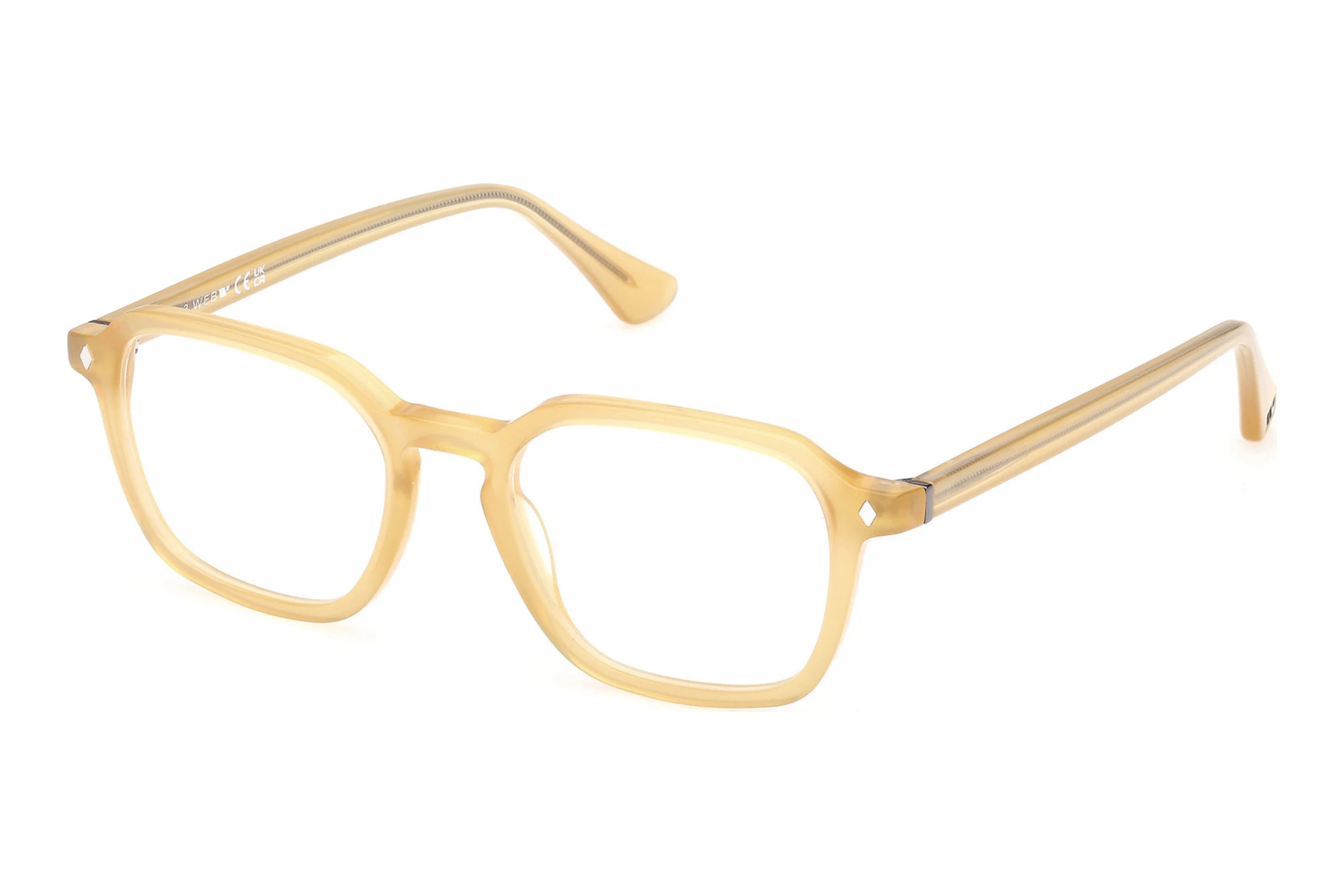Web Eyewear   WE5428 041 Glänzend Hell Gelb