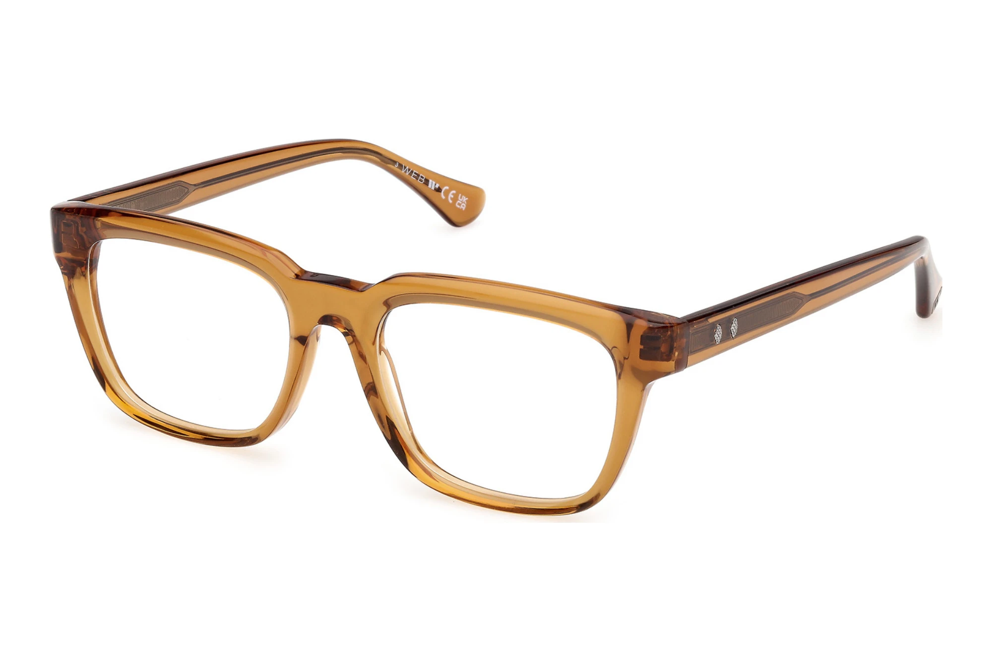 Web Eyewear   WE5469 039 Glänzend Hellbraun