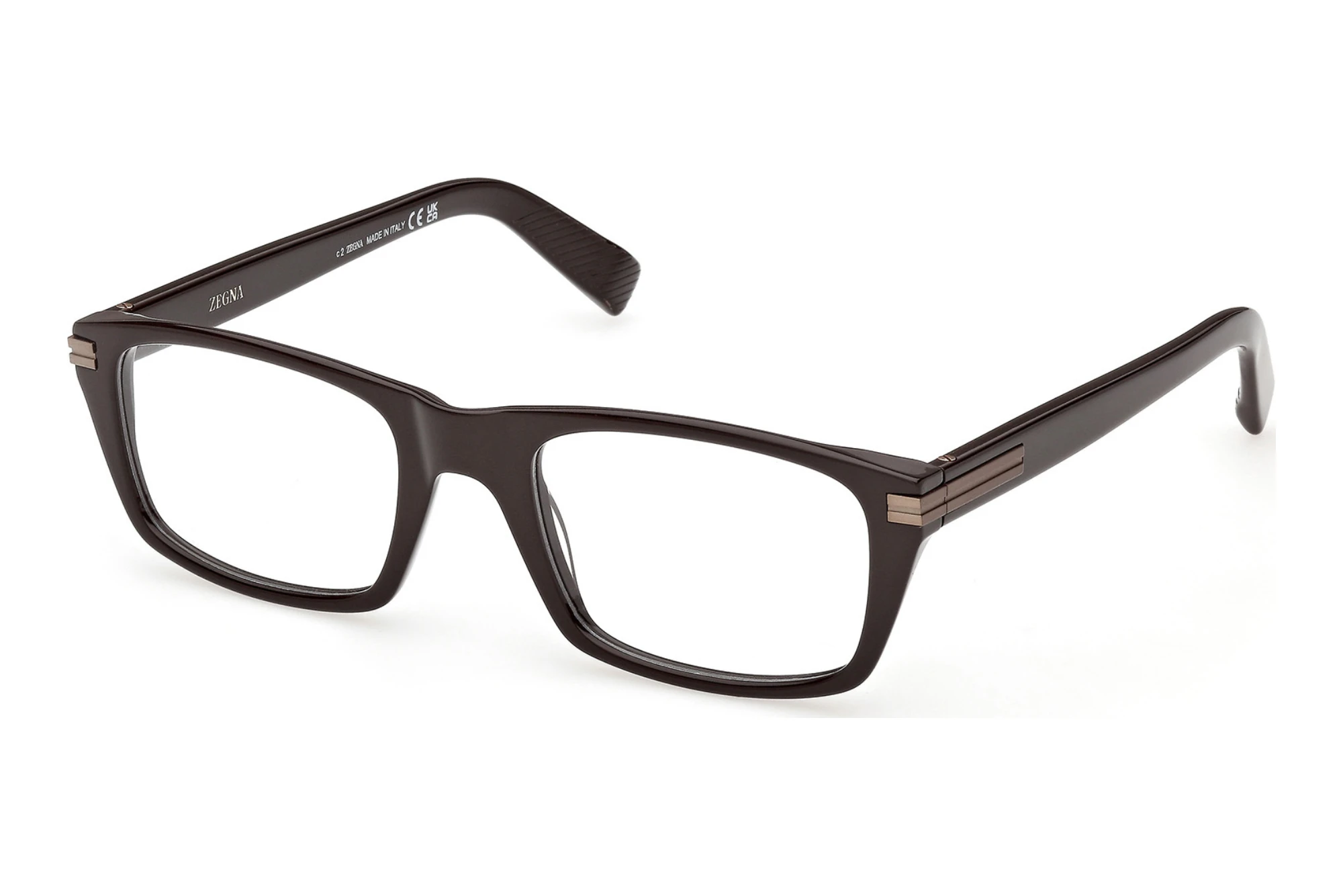 Zegna   EZ5330 050 Glänzend Dunkelbraun