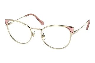 Miu Miu MU 52TV ZVN1O1 Pale Gold