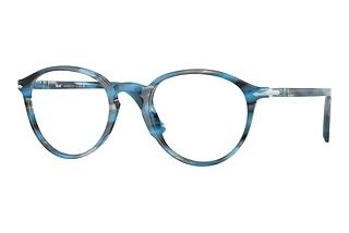 Persol PO3218V 1234 Striped Blue And Grey
