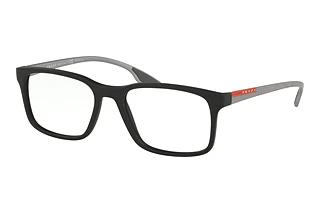 Prada Linea Rossa PS 01LV 4901O1 Black Rubber