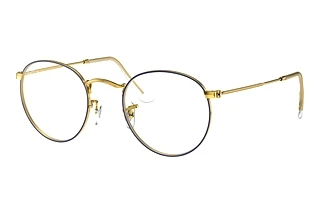 Vooraanzicht Ray-Ban ROUND METAL (RX3447V - 3105)