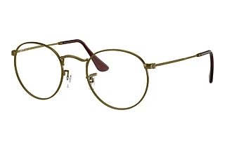 Vooraanzicht Ray-Ban ROUND METAL (RX3447V - 3117)