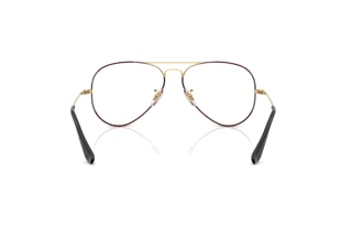 Achteraanzicht Ray-Ban AVIATOR (RX6489 - 3175)