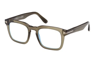 Tom Ford FT6025-B 096 Glänzend Dunkelgrün
