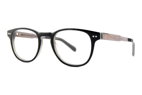 Bril Wood Fellas Bogenhausen Premium (10936 chalk oak/black white)