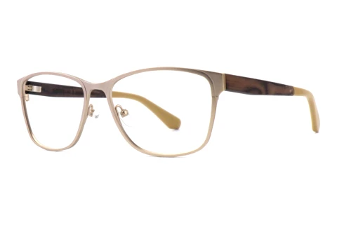 Bril Wood Fellas Wallenburg (10967 curled/gold matte)