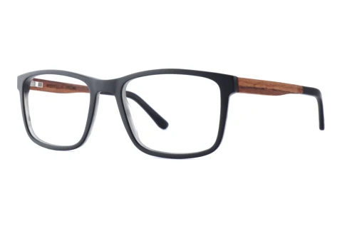 Bril Wood Fellas Eysome (11019 macassar/grey)