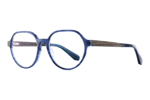 Bril Wood Fellas EDEN (11113 black oak/blue)