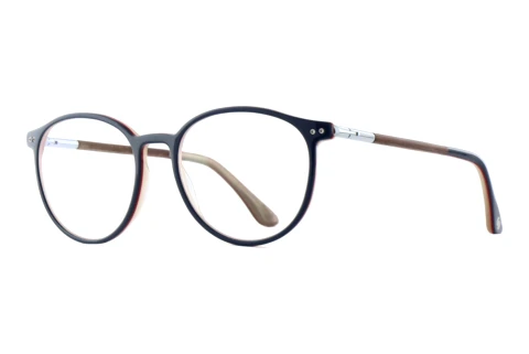 Bril Wood Fellas SPOT (11120 macassar/blue)