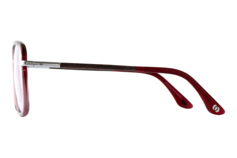 Bril Wood Fellas SERENO (11129 curled/red/silver)