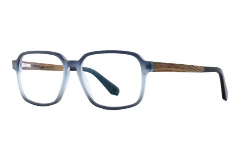 Bril Wood Fellas KUMULUS (11137 walnut/blue)