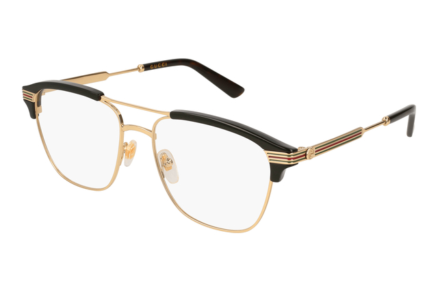 Gucci gg0241o gold eyeglasses Clearance
