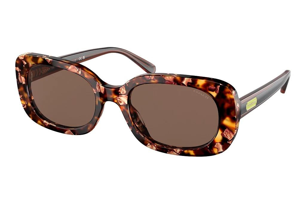 Coach   HC8358U 571173 Brown SolidPearlescent Amber Tortoise