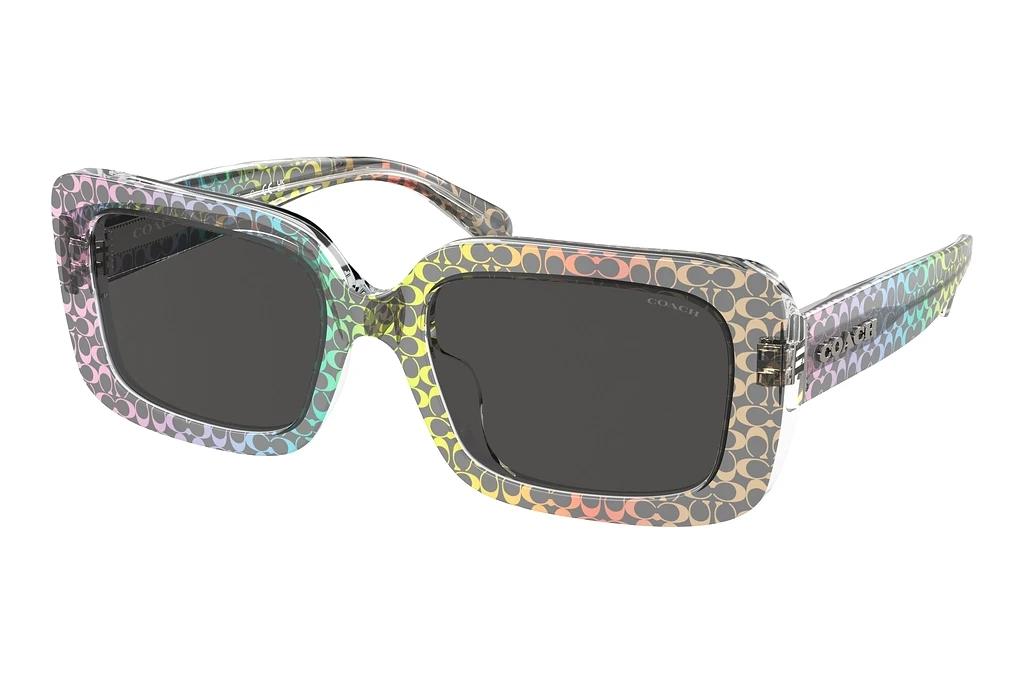 Coach   HC8380U 583587 Grey SolidSapphire Pearl Signature C