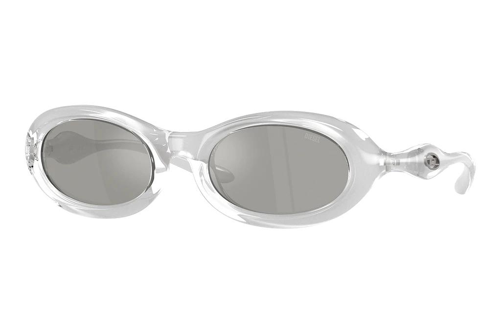 Diesel   DL3011U 20296G Light Grey Mirror SilverMetallic Crystal