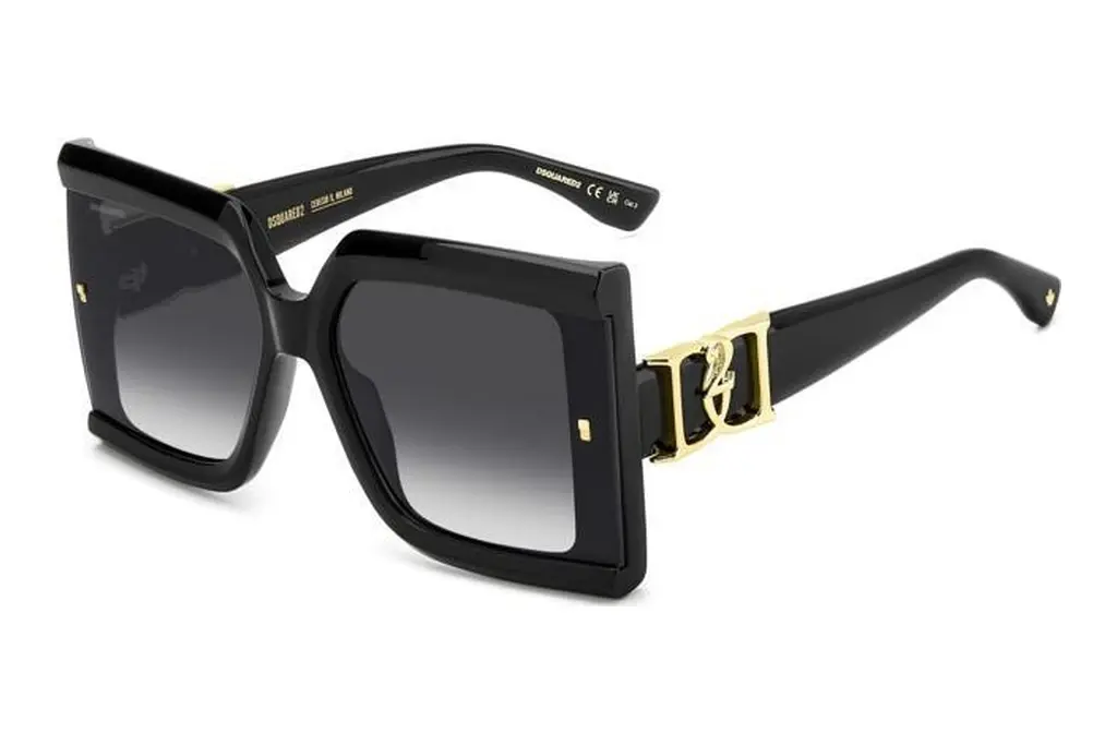 Dsquared2   D2 0185/G/S 807/9O DARK GREY SHADEDSCHWARZ