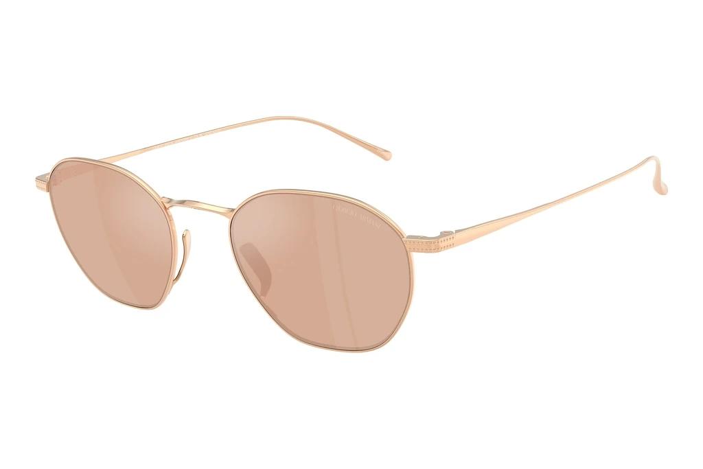Giorgio Armani   AR6160T 301103 Clear Mirror Real Rose GoldRose Gold Plated