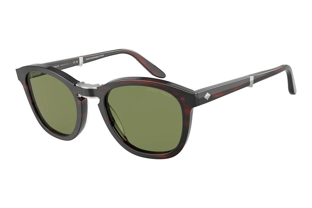 Giorgio Armani   AR8170 59634E Bottle GreenStriped Brown