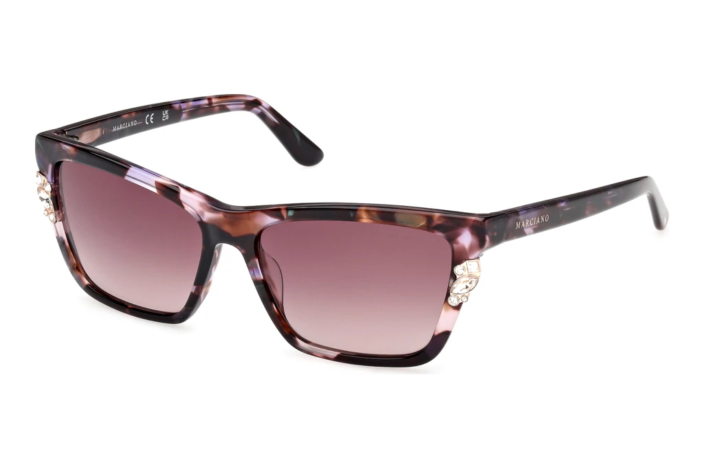 Guess by Marciano   GM00030 83T bordeaux verlaufendViolett/Havanna