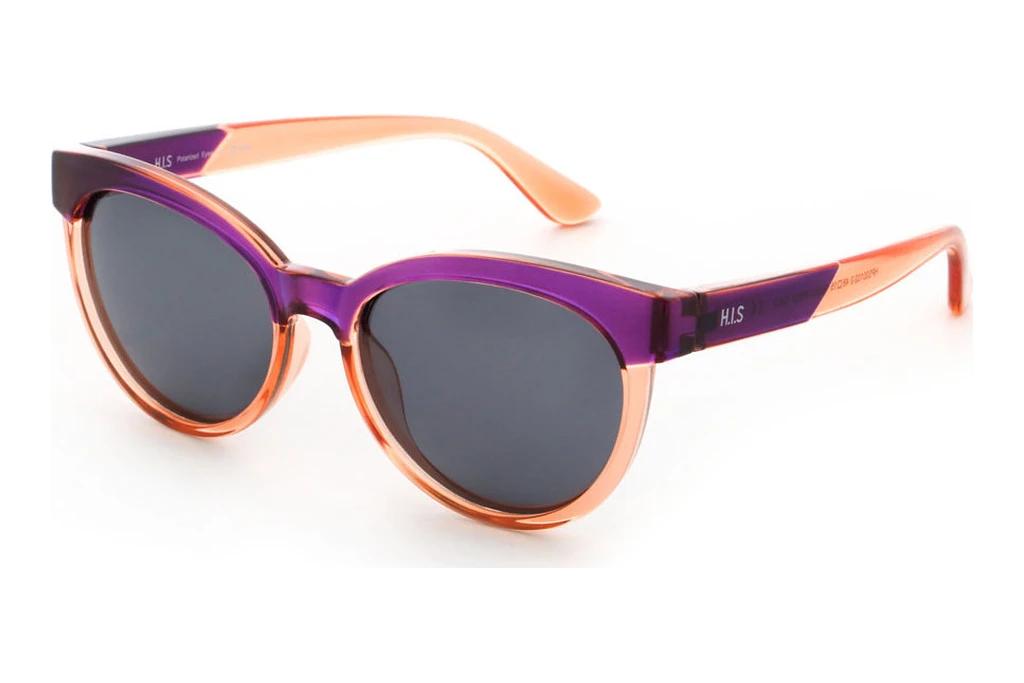 HIS Eyewear   HPS30102 2 smokepurple