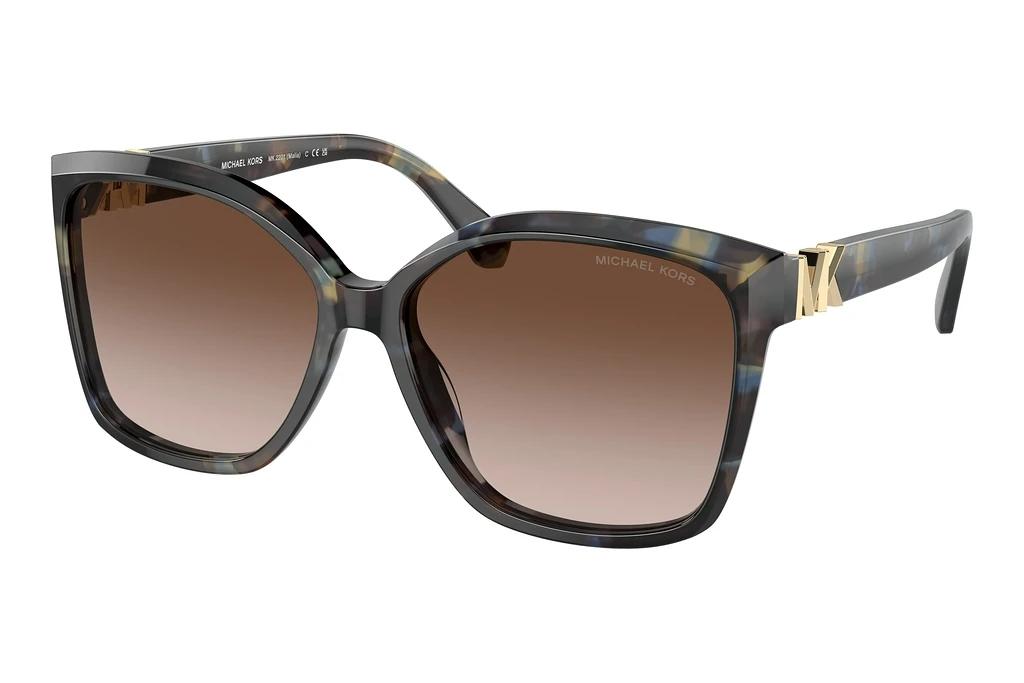 Michael Kors   MK2201 395213 Brown GradientBright Blue Tortoise