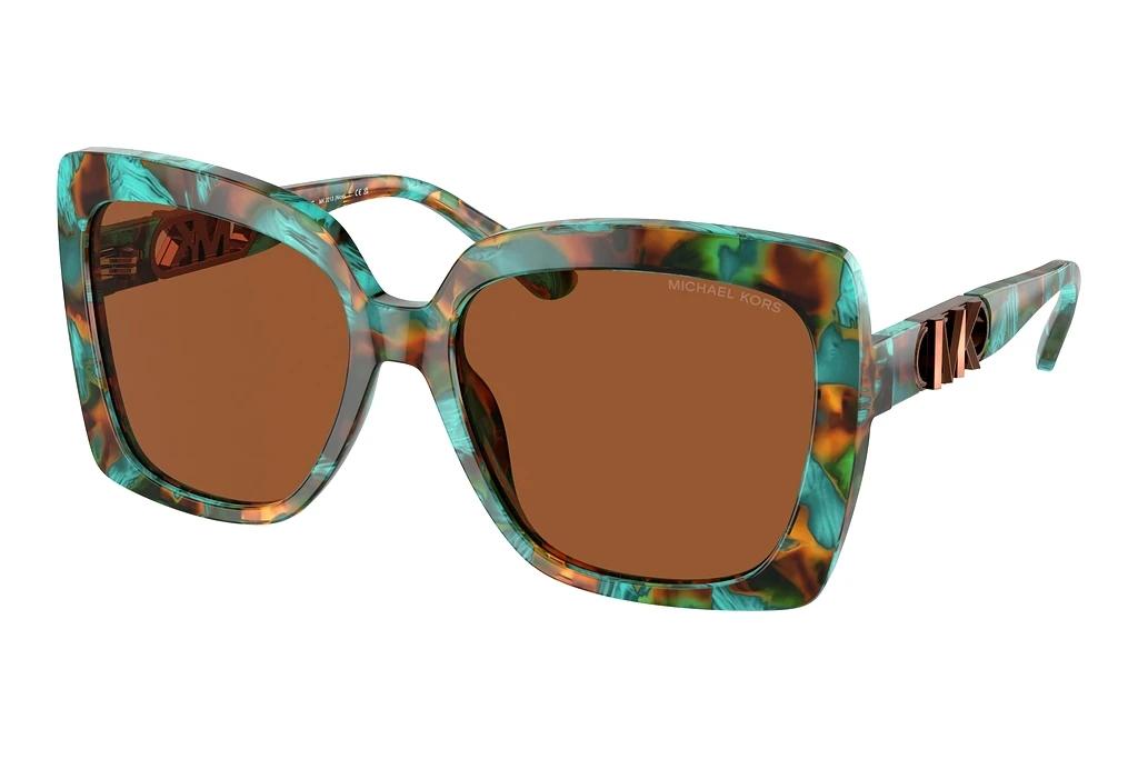 Michael Kors   MK2213 400073 Amber SolidTeal Graphic Tortoise
