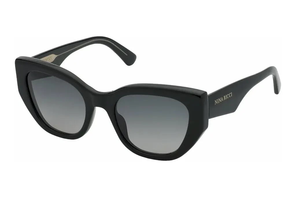 Nina Ricci   SNR398 0700 SMOKE GRADIENT SMOKESHINY BLACK
