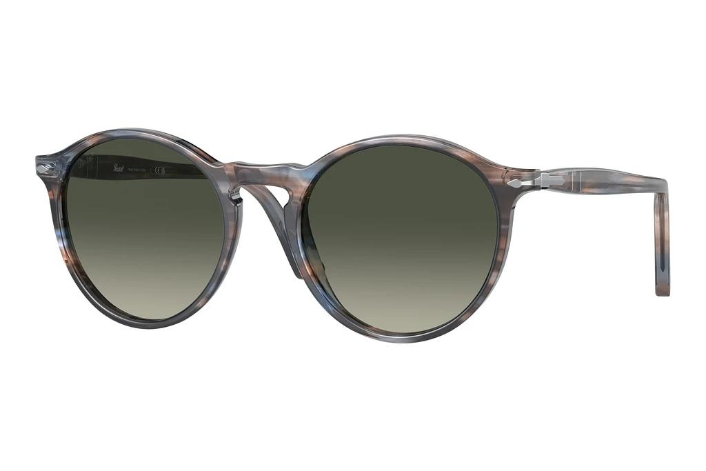 Persol   PO3285S 115571 Gradient GreyStriped Blue