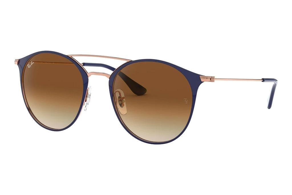 Ray-Ban   RB3546 917551 Light BrownDark Blue On Copper