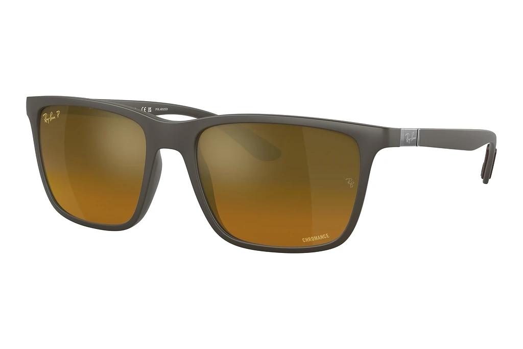 Ray-Ban   RB4385 6124A3 Brown/GoldBrown