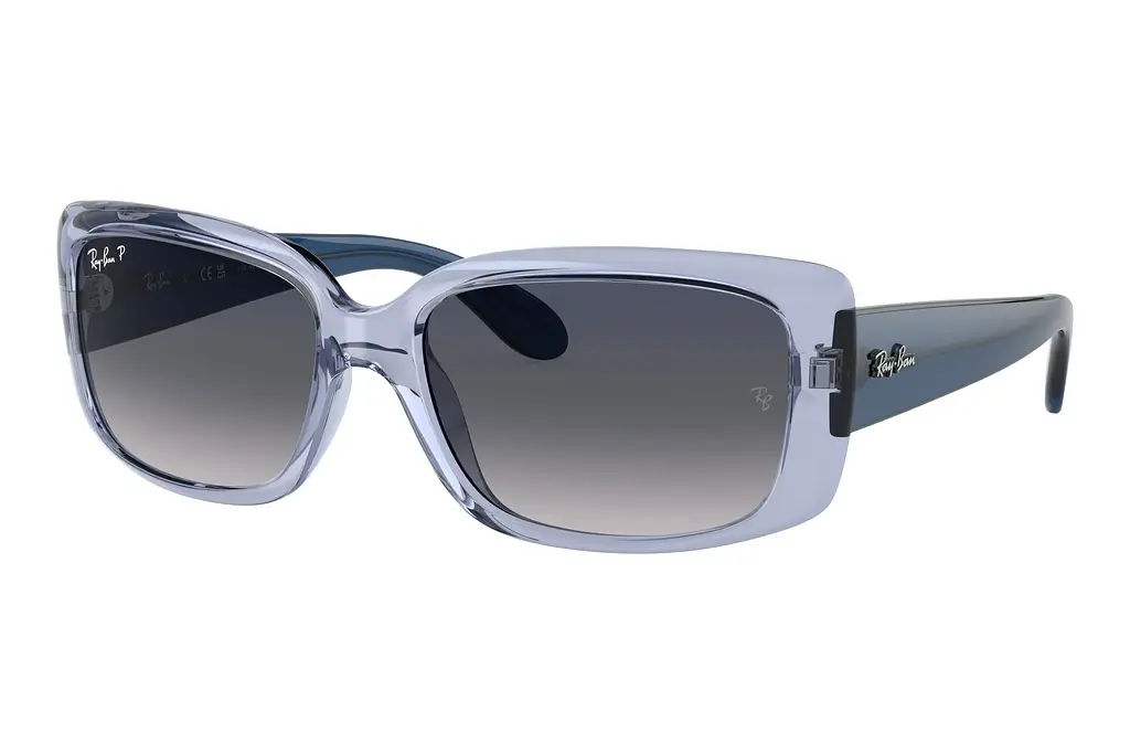 Ray-Ban   RB4389 664578 BlueTransparent Light Violet
