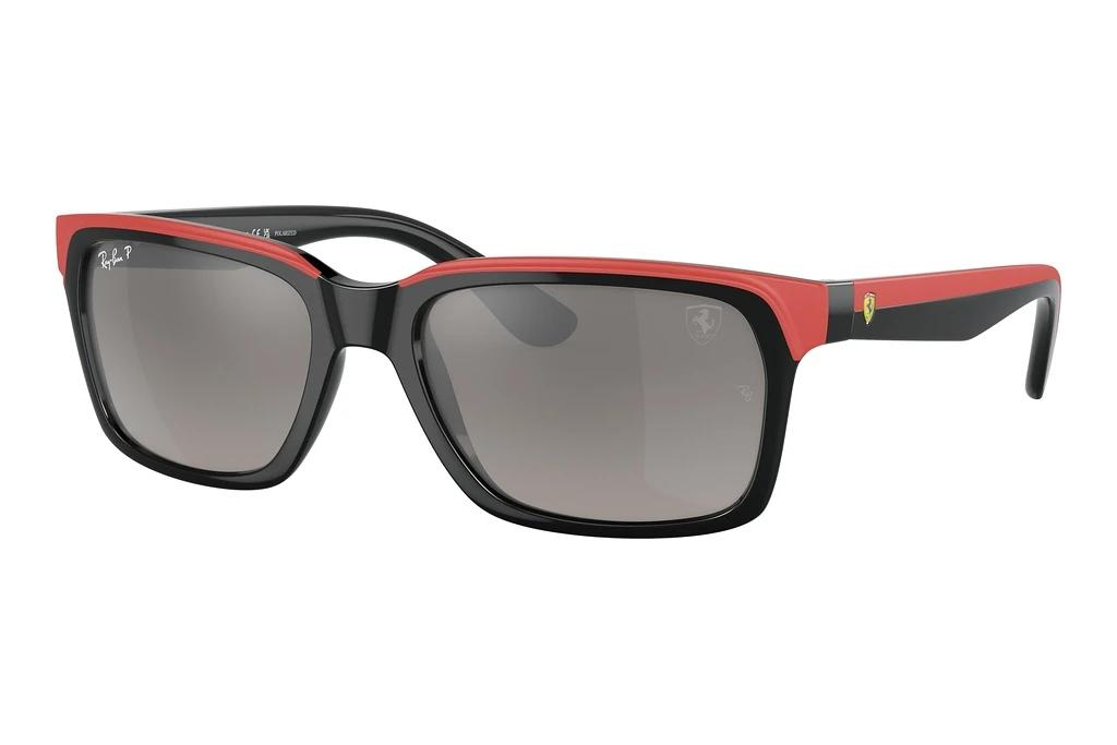 Ray-Ban   RB4393M F6015J GreyBlack On Red
