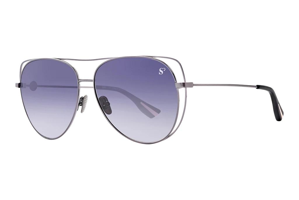 Sylvie Optics   Dream 1 grey gradientdark gun brushed