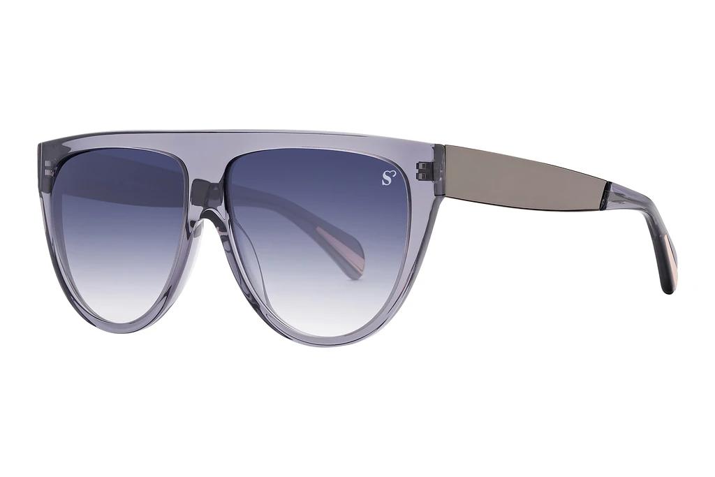 Sylvie Optics   Impress 3 grey gradientgrey-gun