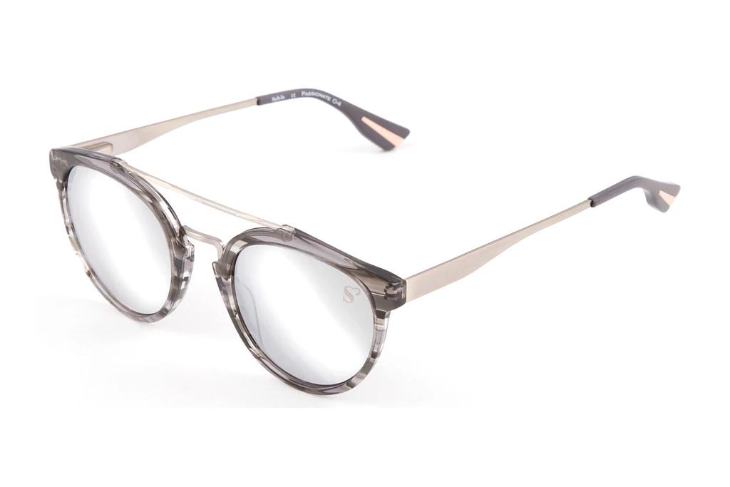 Sylvie Optics   Passionate 4 greygrey stripes