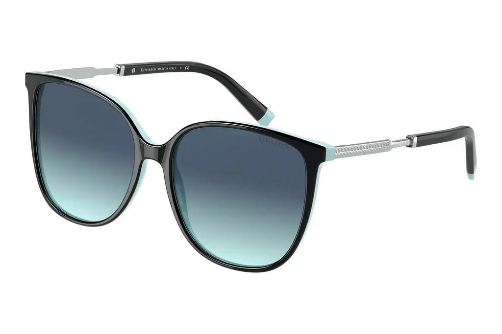Tiffany   TF4184 80559S Blue GradientBlack On Tiffany Blue