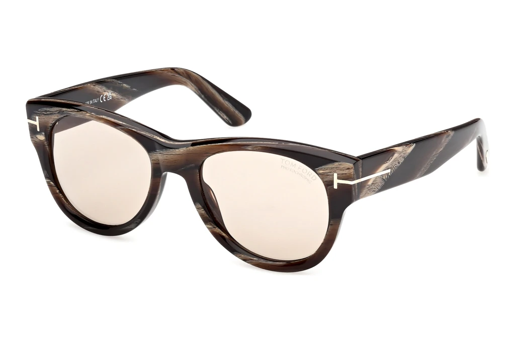 Tom Ford   FT1305 64E braunBunt Horn