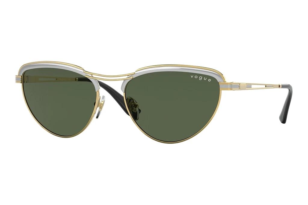 Vogue Eyewear   VO4236S 305/71 Dark GreenTop Silver/Gold
