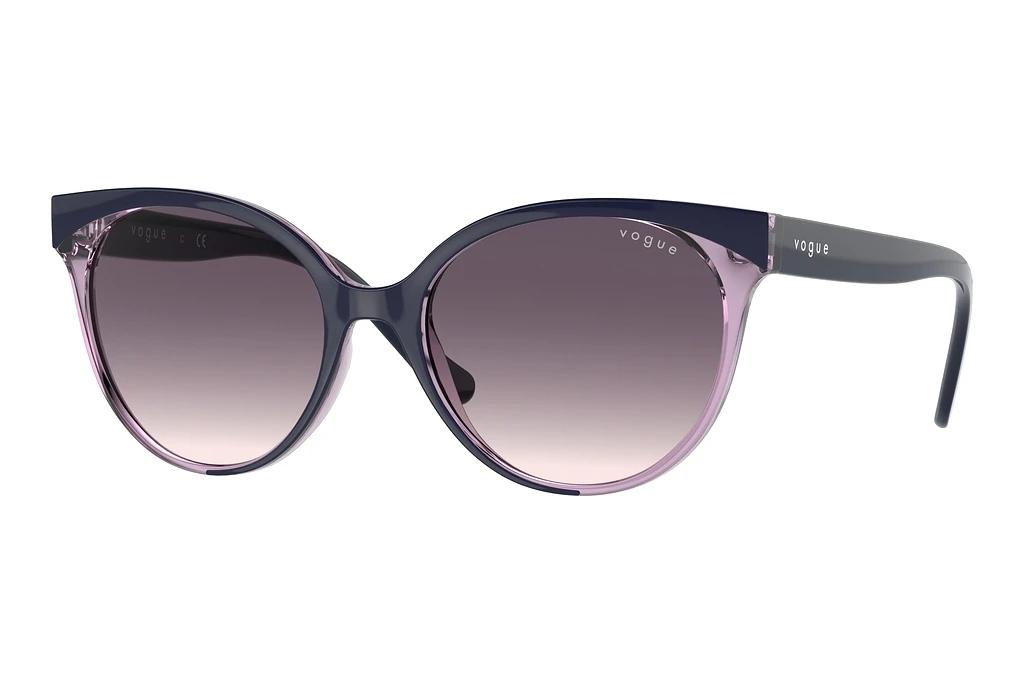 Vogue Eyewear   VO5246S 296336 Pink Gradient Dark GreyTop Blue/Rainbow Violet