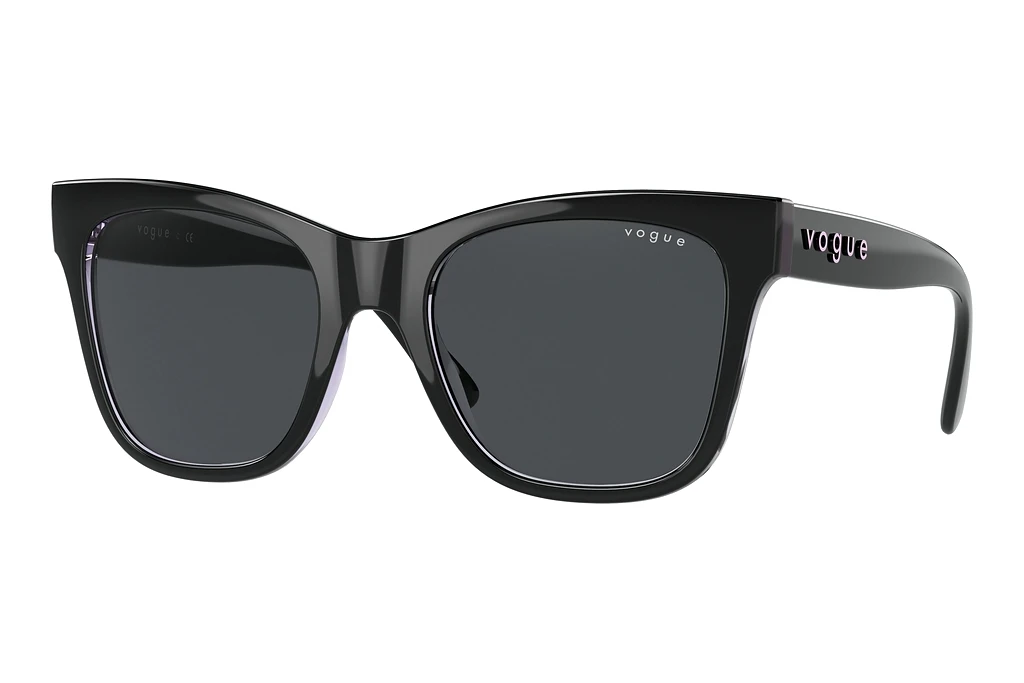 Vogue Eyewear   VO5428S 299287 Dark GreyTop Black/Serigraphy