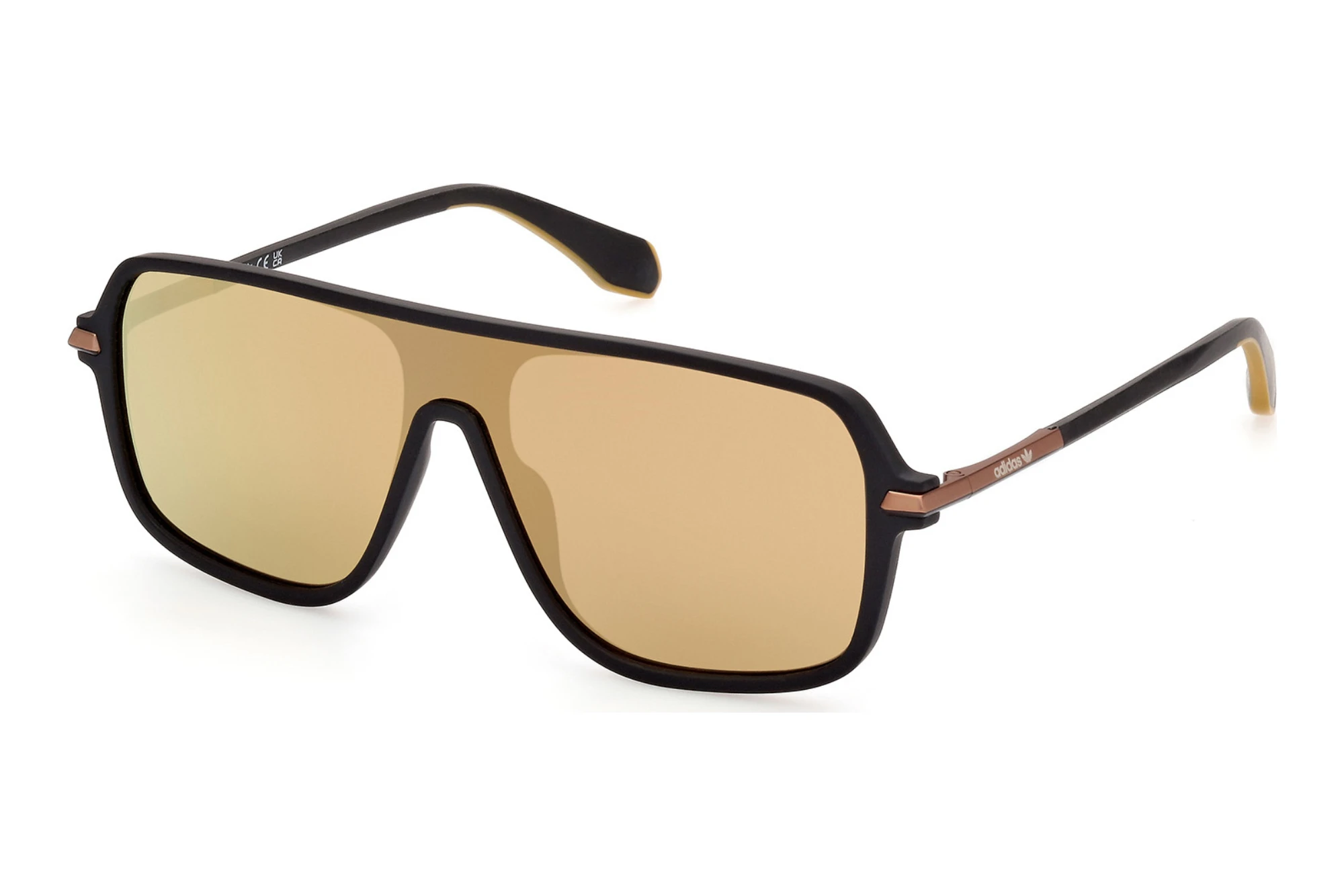 Adidas Originals   OR0100 02G braun verspiegeltMatt Schwarz