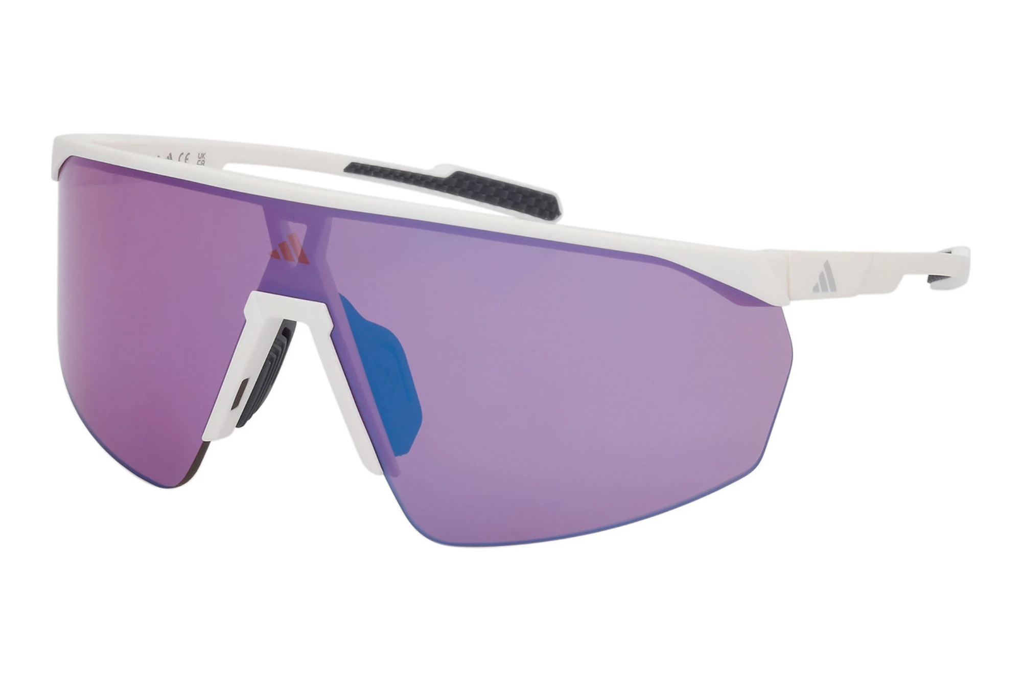 Adidas   SP0075 21Z violett verspiegeltMatt Weiss